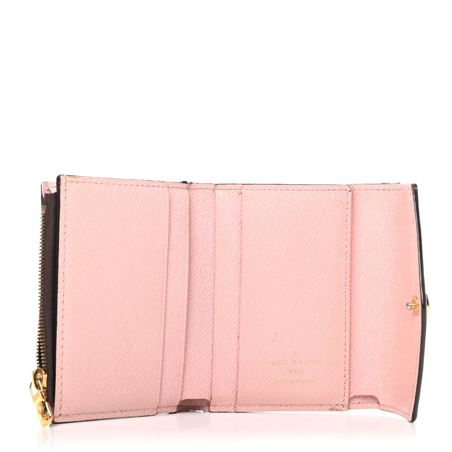 Louis Vuitton Monogram Zoe Wallet Rose Ballerine 5 of 9