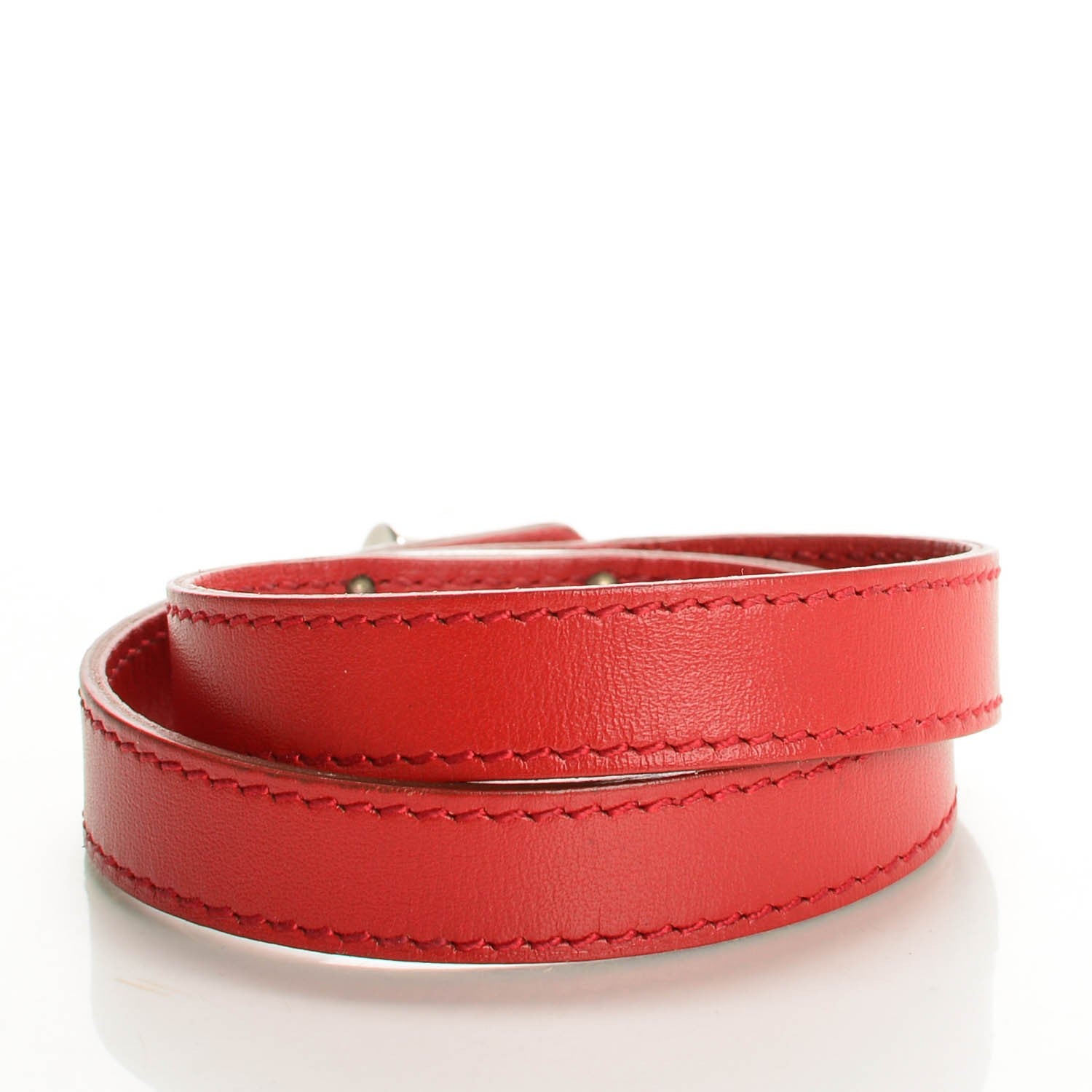 Hermes Box Kelly Double Tour Bracelet S Vermillion 3 of 7