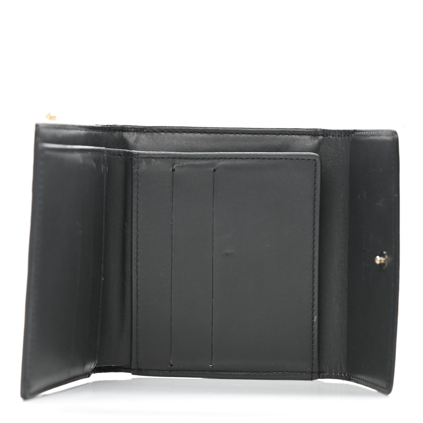 Mat Monogram Elise Wallet Black