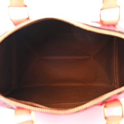 Louis Vuitton Monogram Graffiti Speedy 30 Fuchsia 5 of 10