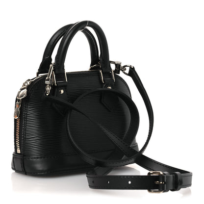Louis Vuitton Epi Alma BB Black 2 of 13