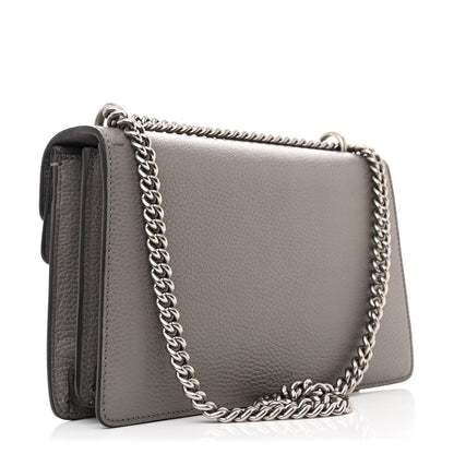 Gucci Pebbled Calfskin Small Dionysus Shoulder Bag Dusty Grey 3 of 11