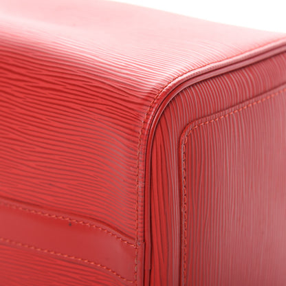 Louis Vuitton Epi Speedy 30 Rouge 10 of 16