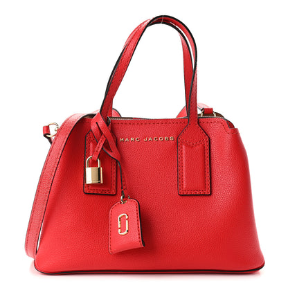 Marc Jacobs Pebbled Calfskin Editor Shopping Tote Red 1 of 12