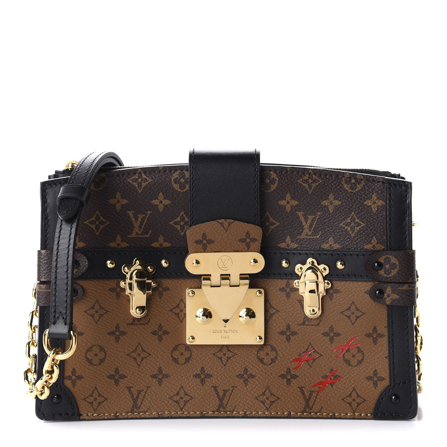 Louis Vuitton Reverse Monogram Trunk Clutch 1 of 10