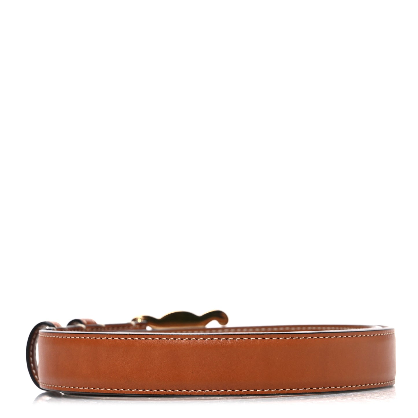 Box Calfskin Medium 25mm Triomphe Belt 80 32 Tan