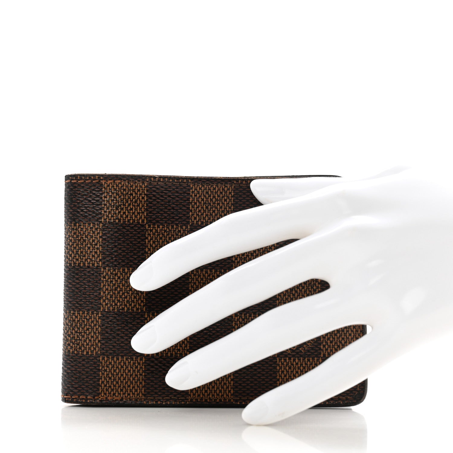 Louis Vuitton Damier Ebene Slender Wallet 2 of 9