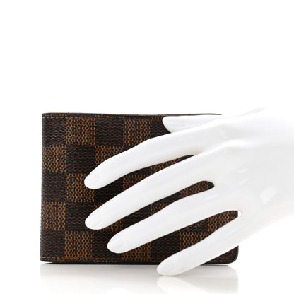 Louis Vuitton Damier Ebene Slender Wallet 2 of 9