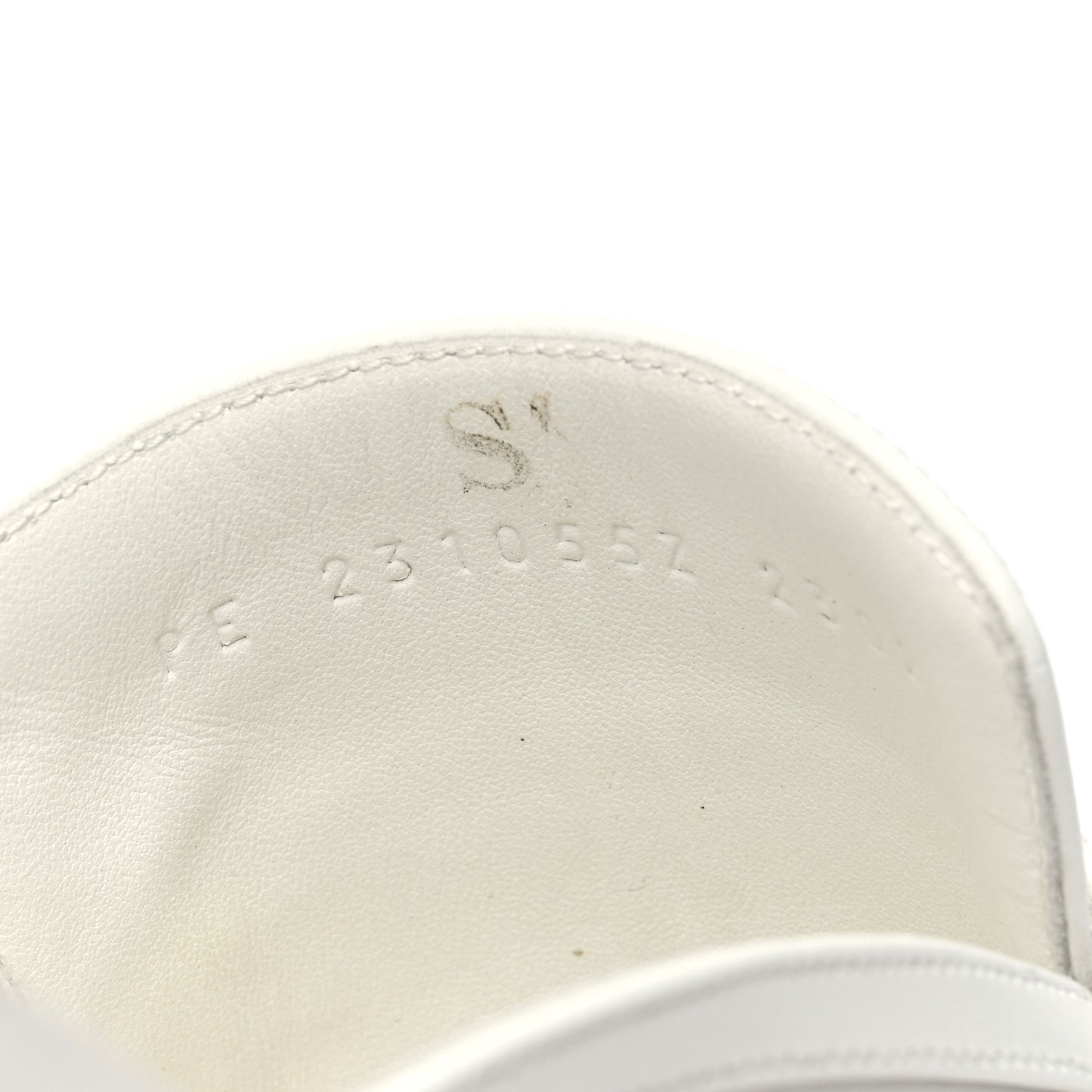 Calfskin Womens Groupie Mules 39 White