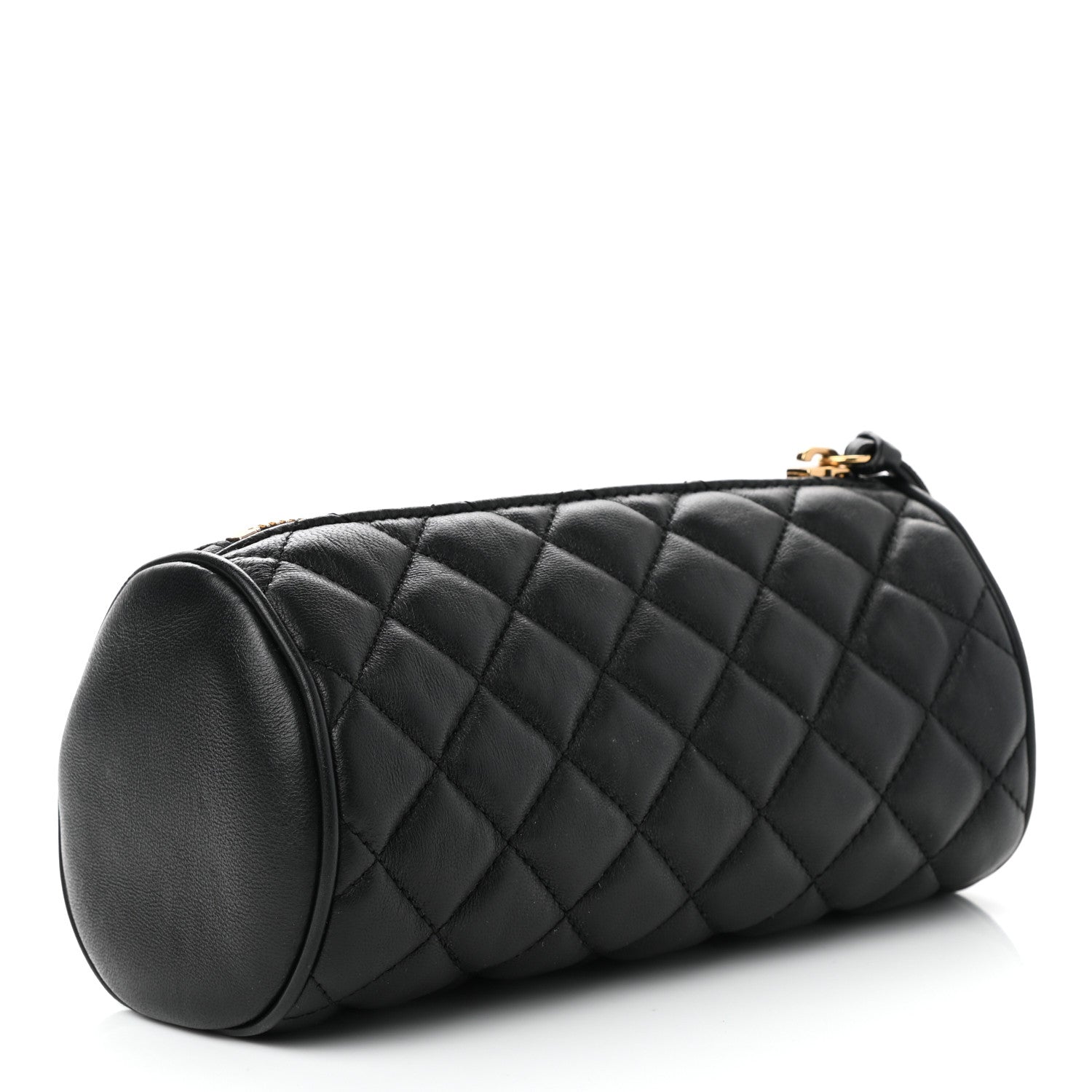 Versace Nappa Quilted Medusa Pouch Black 3 of 7