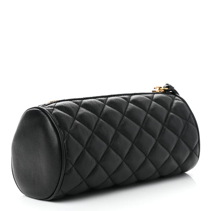 Versace Nappa Quilted Medusa Pouch Black 3 of 7