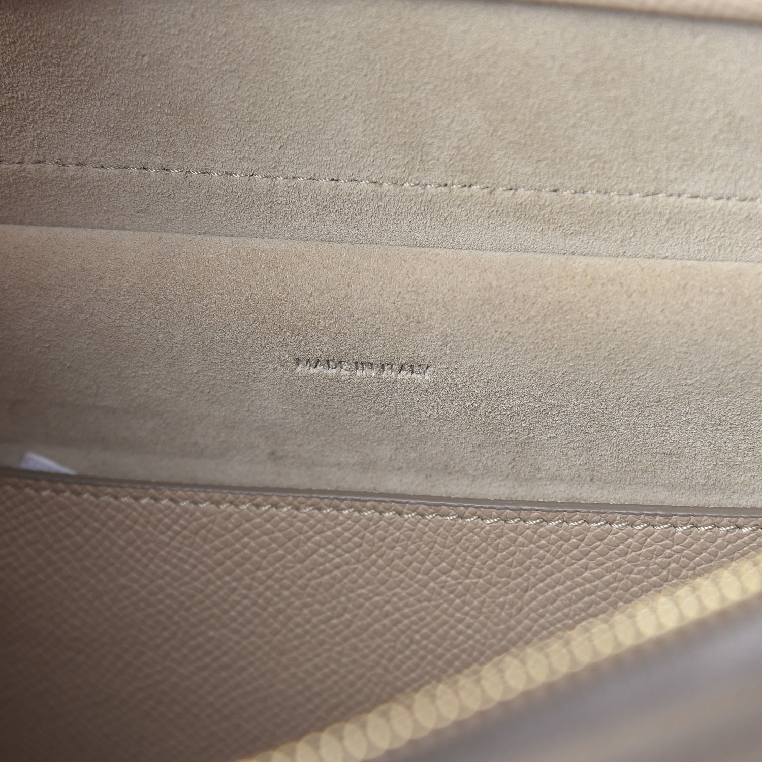 Celine Grained Calfskin Micro Belt Bag Light Taupe 8 of 12