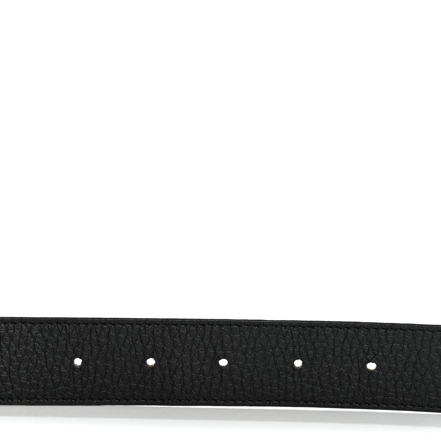 Louis Vuitton Taurillon Calfskin 30mm LV Initiales Reversible Belt 80/32 Black 4 of 6