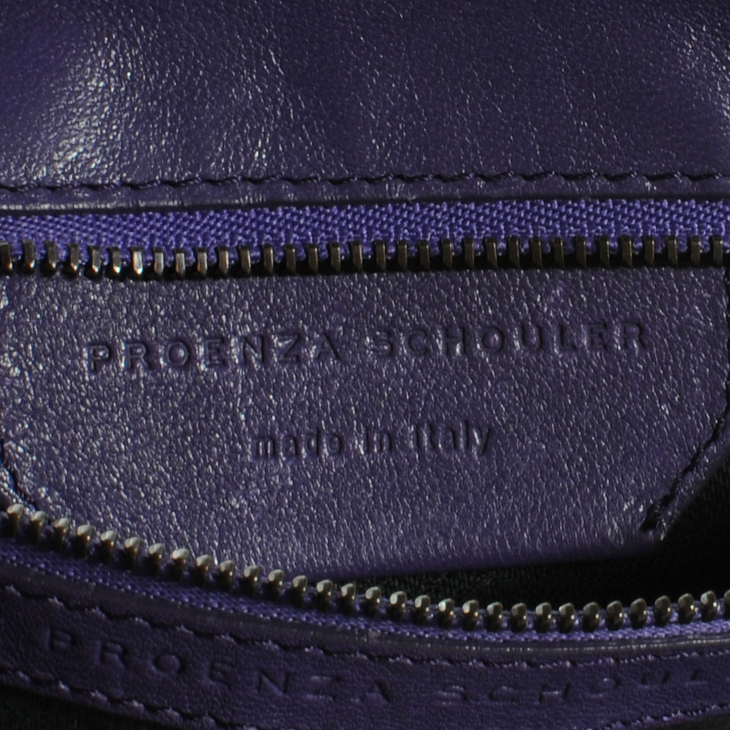 Lambskin PS1 Medium Satchel Violet
