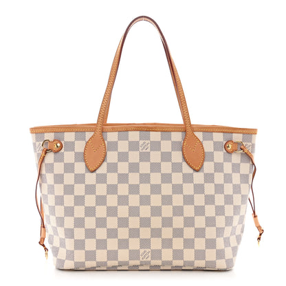 Louis Vuitton LOUIS VUITTON Damier Azur Neverfull PM 1 of 10