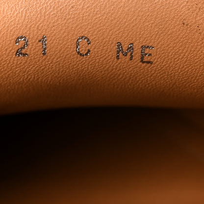 Christian Dior Brushed Calfskin Mens Logo Plaque Loafers 40 Red Black 6 of 8