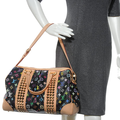 Louis Vuitton Monogram Multicolor Courtney MM Black 2 of 7