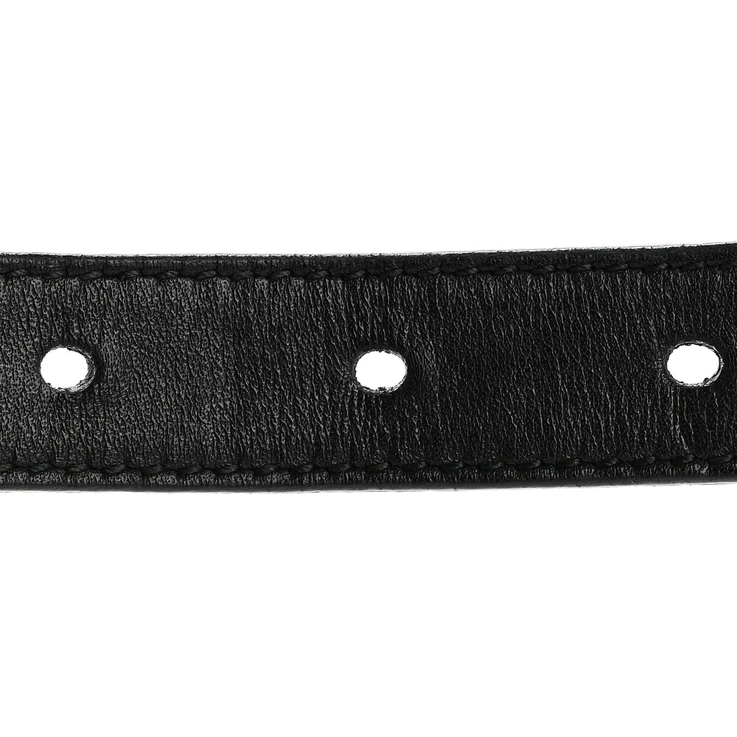 Gucci Calfskin Double G 20mm Belt 80 32 Black 5 of 5