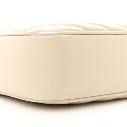 Saint Laurent Calfskin Matelasse Monogram Lou Camera Bag Crema Soft 9 of 11