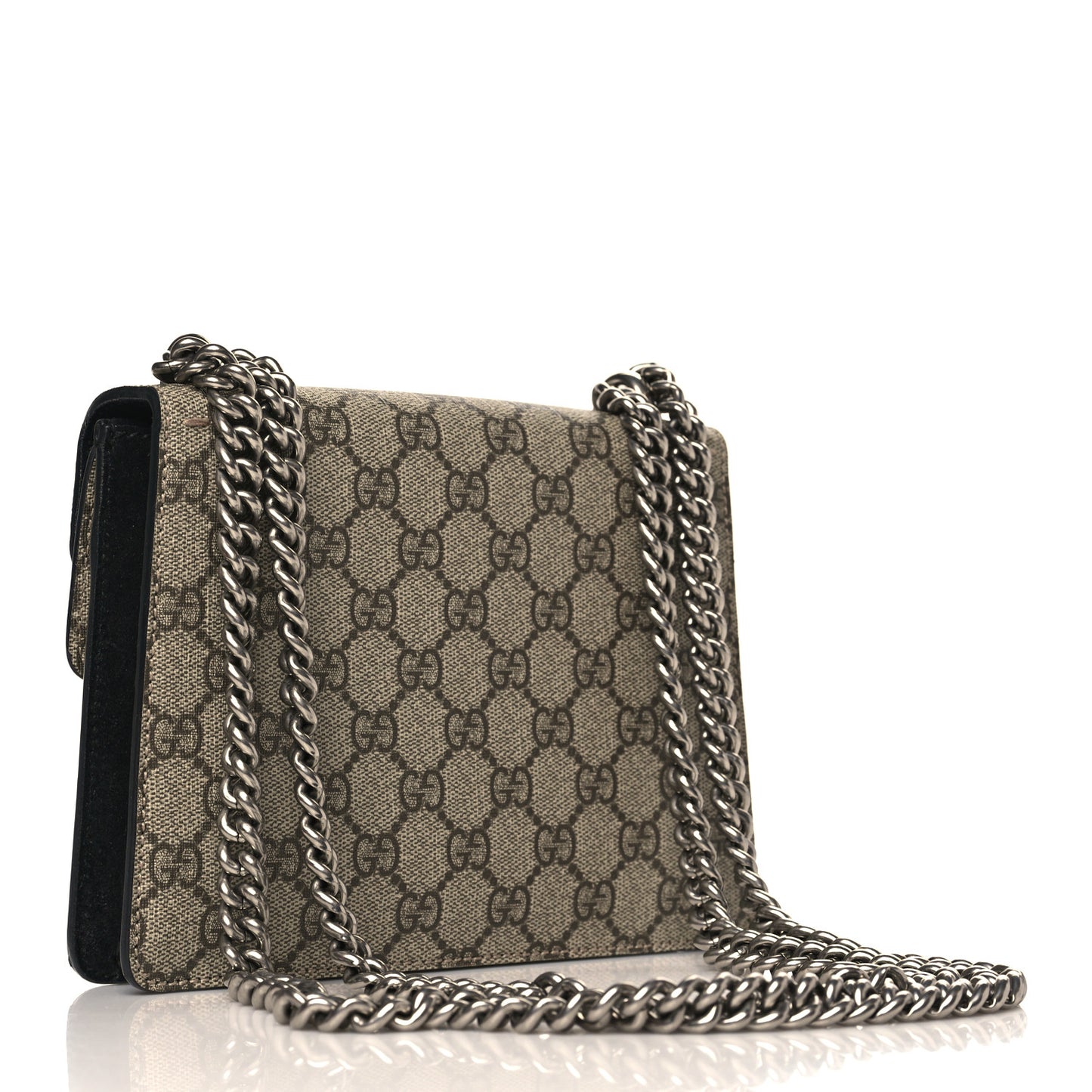 GG Supreme Monogram Mini Dionysus Shoulder Bag Black