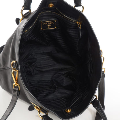 Prada Soft Calf Tote Nero Black 5 of 11