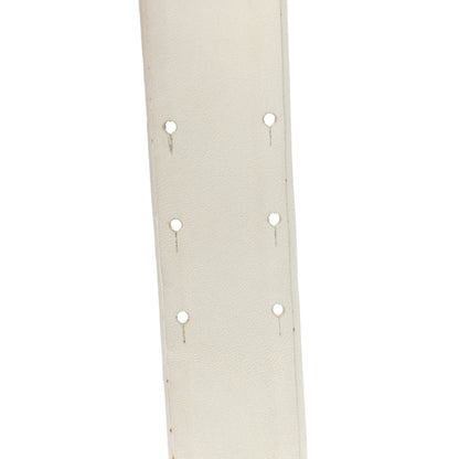 Chanel Lambskin Quilted CC Belt 70 28 White 3 of 10
