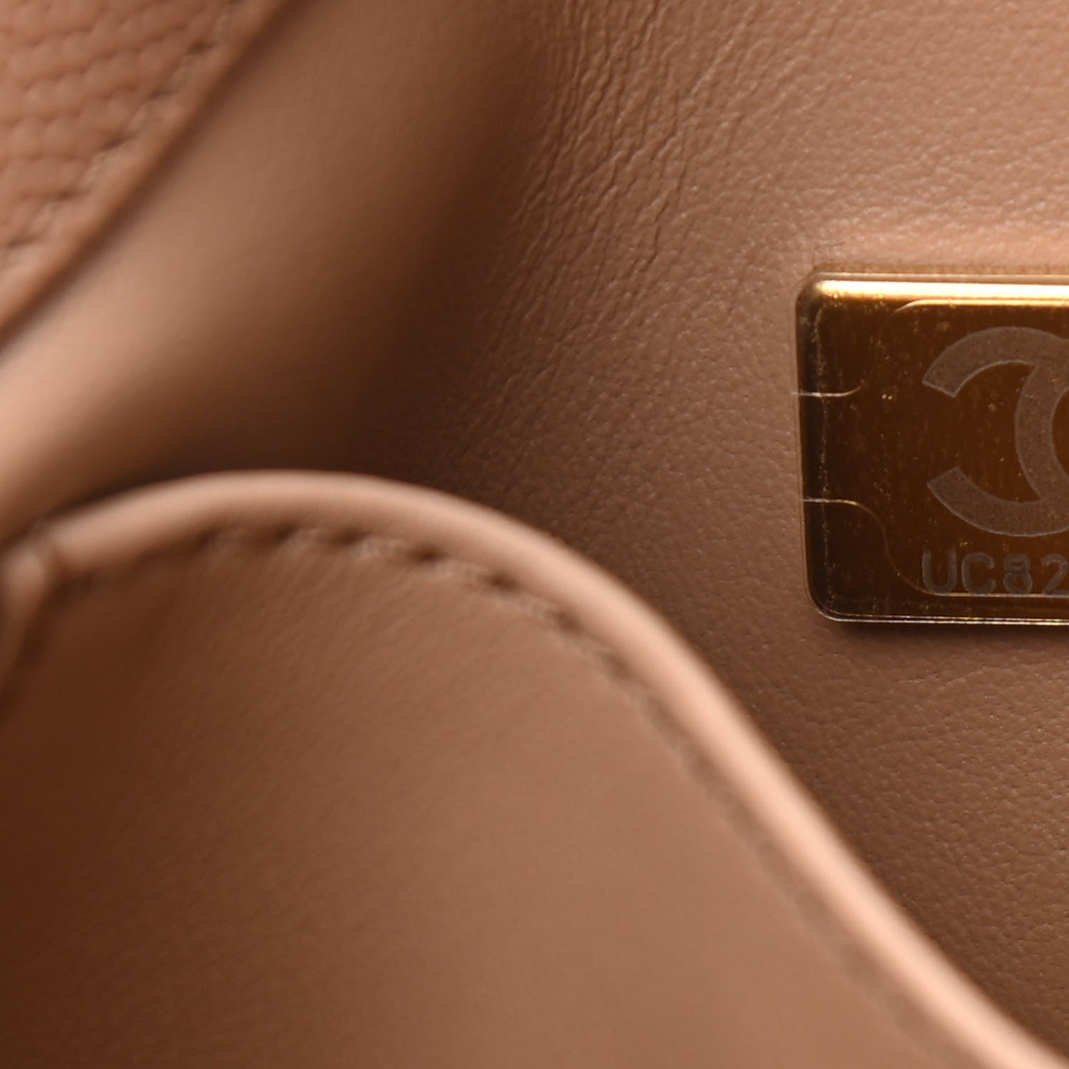 Chanel Caviar Quilted Mini Coco First Flap Beige 7 of 11