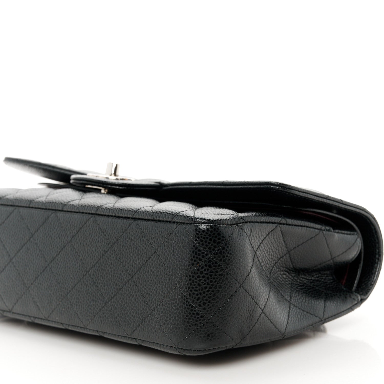 Chanel Caviar Quilted Medium Double Flap Black 11 of 11