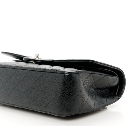 Chanel Caviar Quilted Medium Double Flap Black 11 of 11
