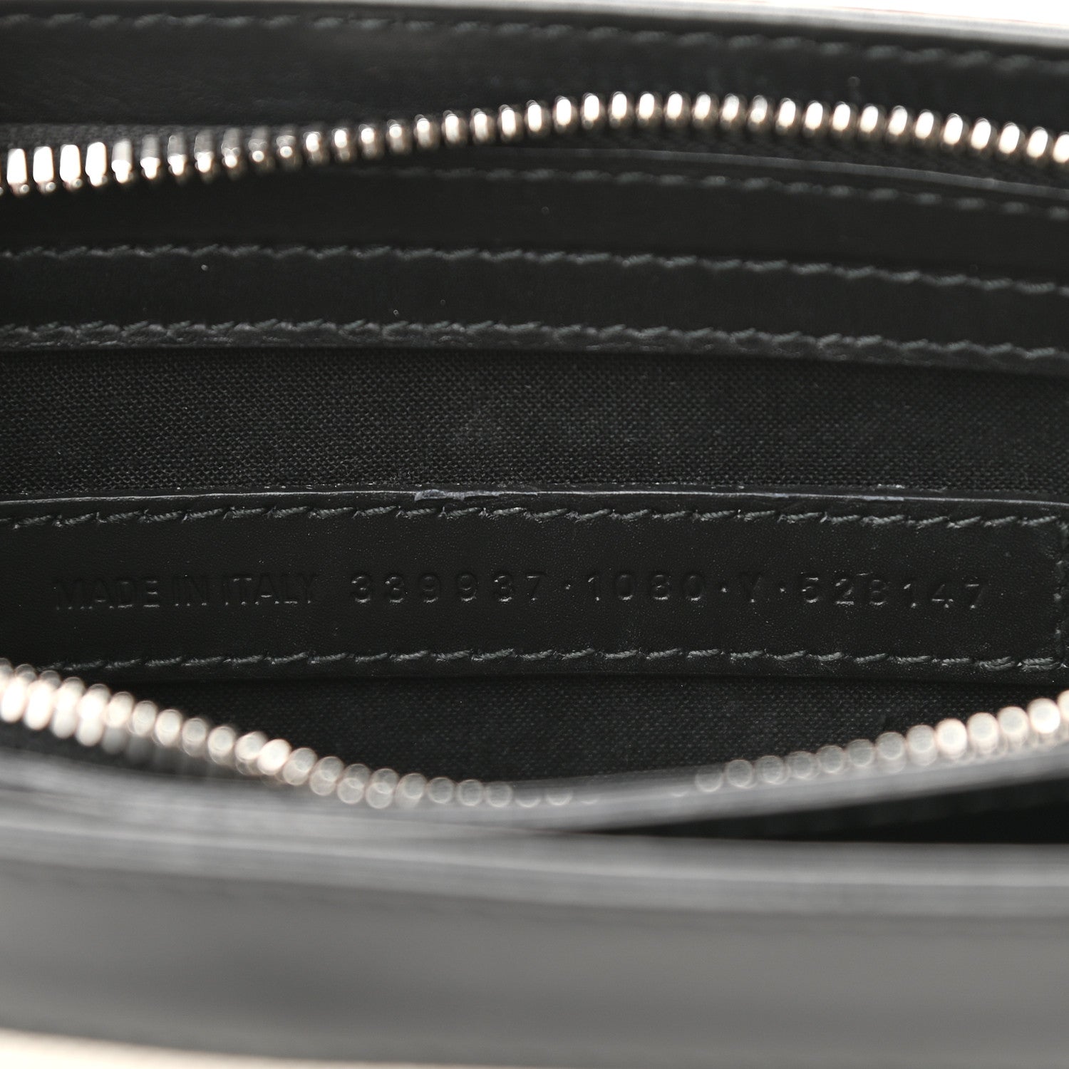 Balenciaga Cotton Canvas Pochette Crossbody Bag Black 8 of 13