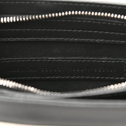 Balenciaga Cotton Canvas Pochette Crossbody Bag Black 8 of 13