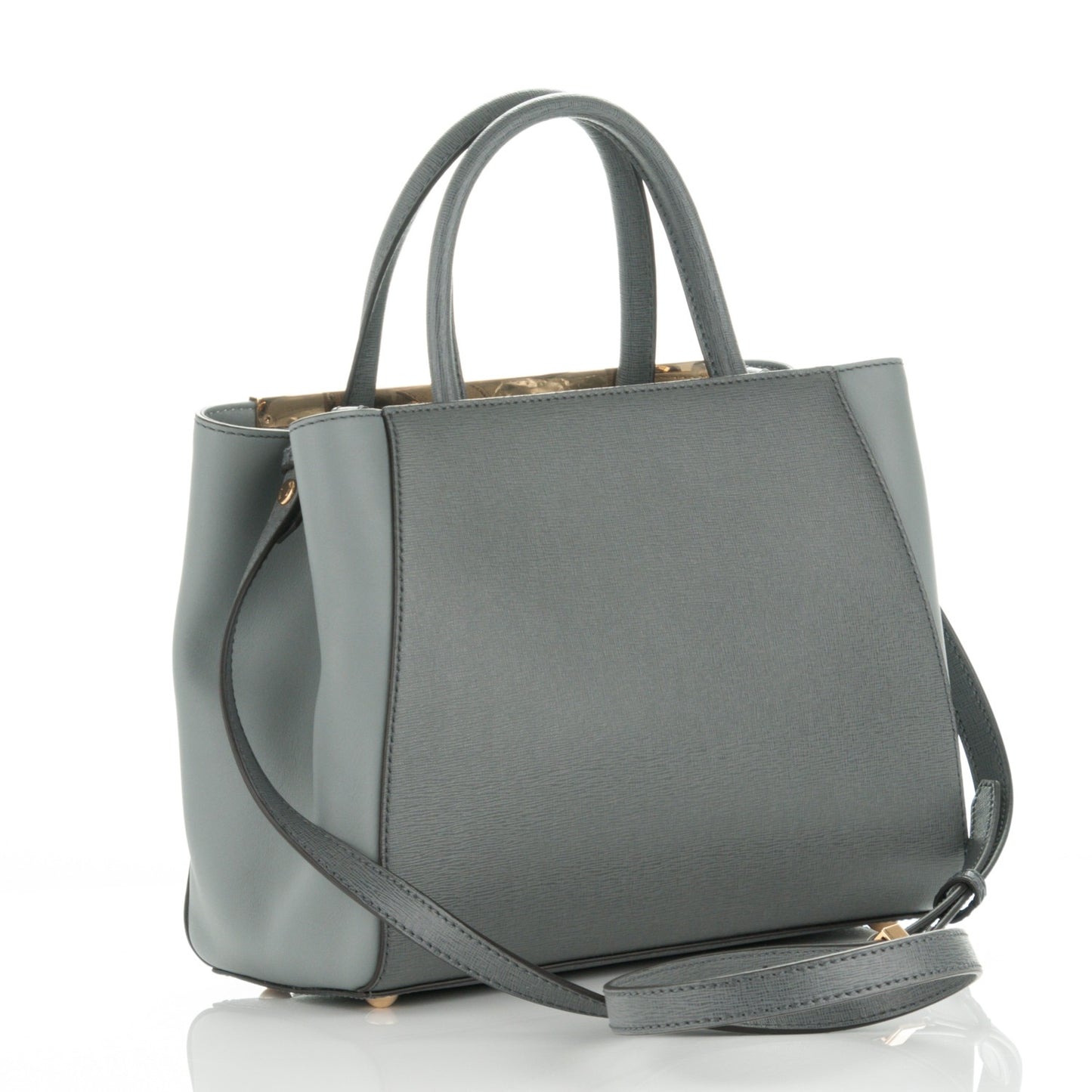 Vitello Elite Petite 2Jours Tote Grey
