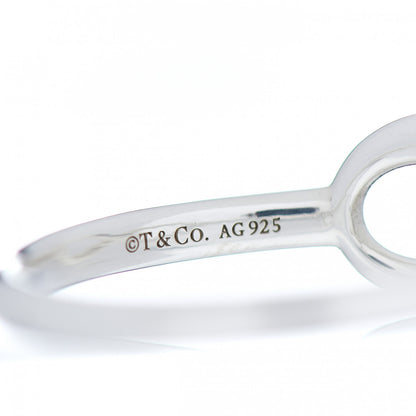Tiffany Sterling Silver Infinity Ring 56 7.5 4 of 4