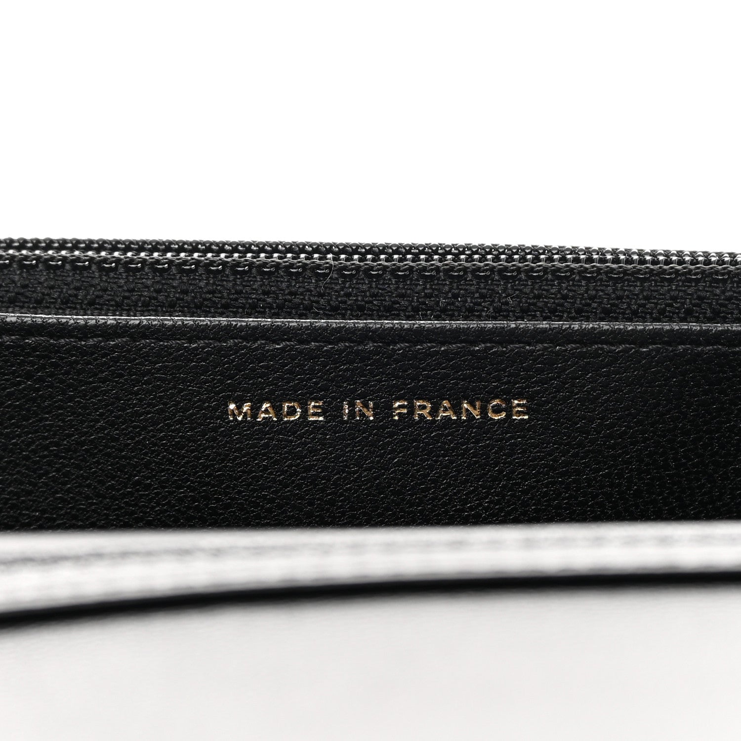 Chanel Goatskin Quilted Quilted Like A Wallet Wallet On Chain WOC Black 7 of 17