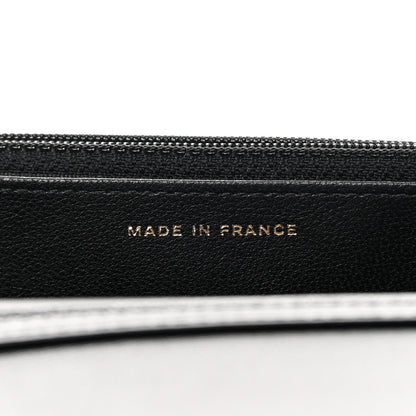 Chanel Goatskin Quilted Quilted Like A Wallet Wallet On Chain WOC Black 7 of 17