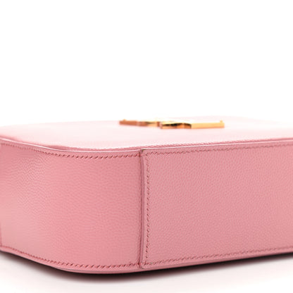 Saint Laurent Grain De Poudre Small Classic Monogram Camera Bag Old Rose 8 of 9