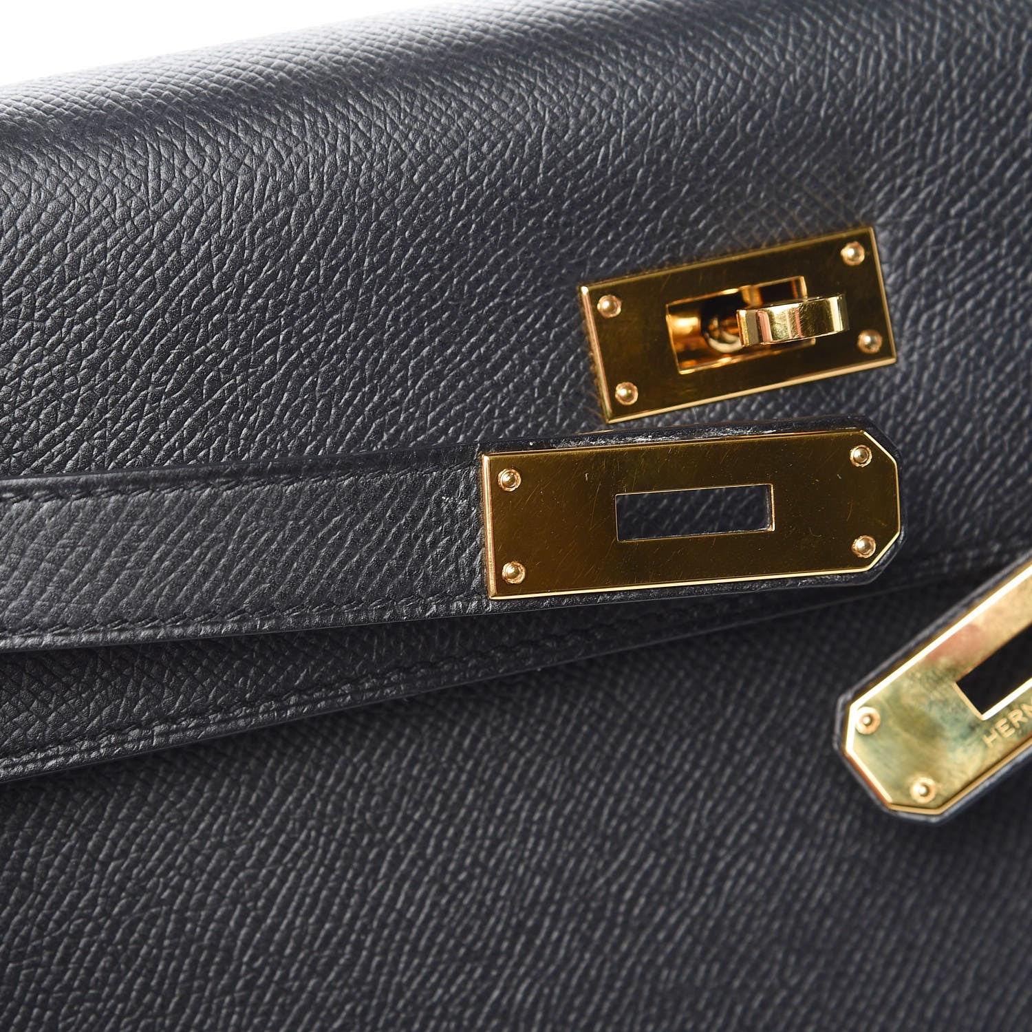 Hermes Epsom Kelly Sellier 32 Black 20 of 45