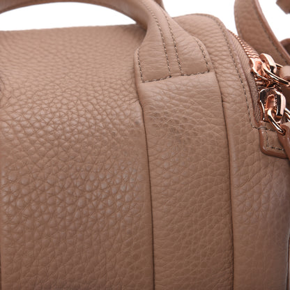 Alexander Wang Pebbled Lambskin Mini Rockie Latte Rose Gold Hardware 11 of 13