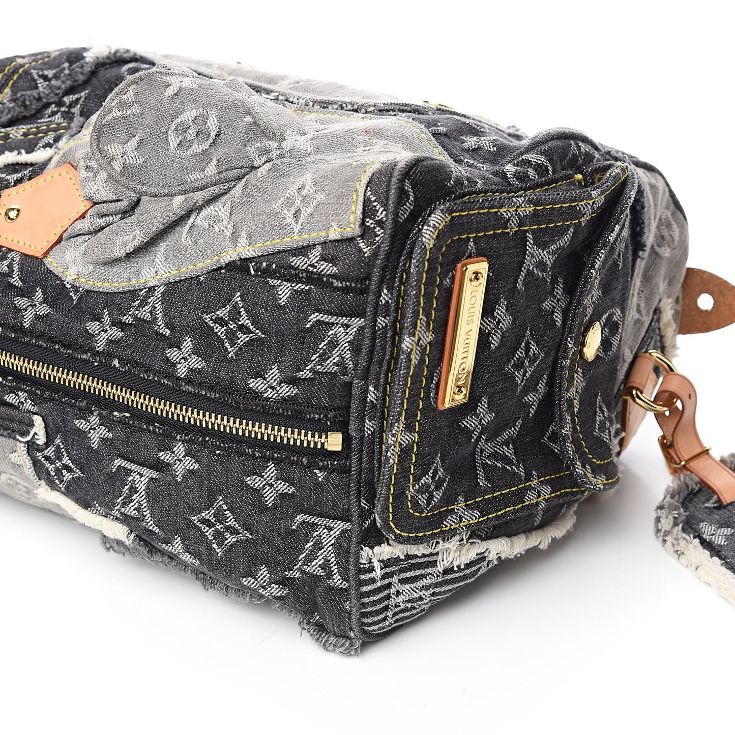 Denim Patchwork Speedy 30 Grey