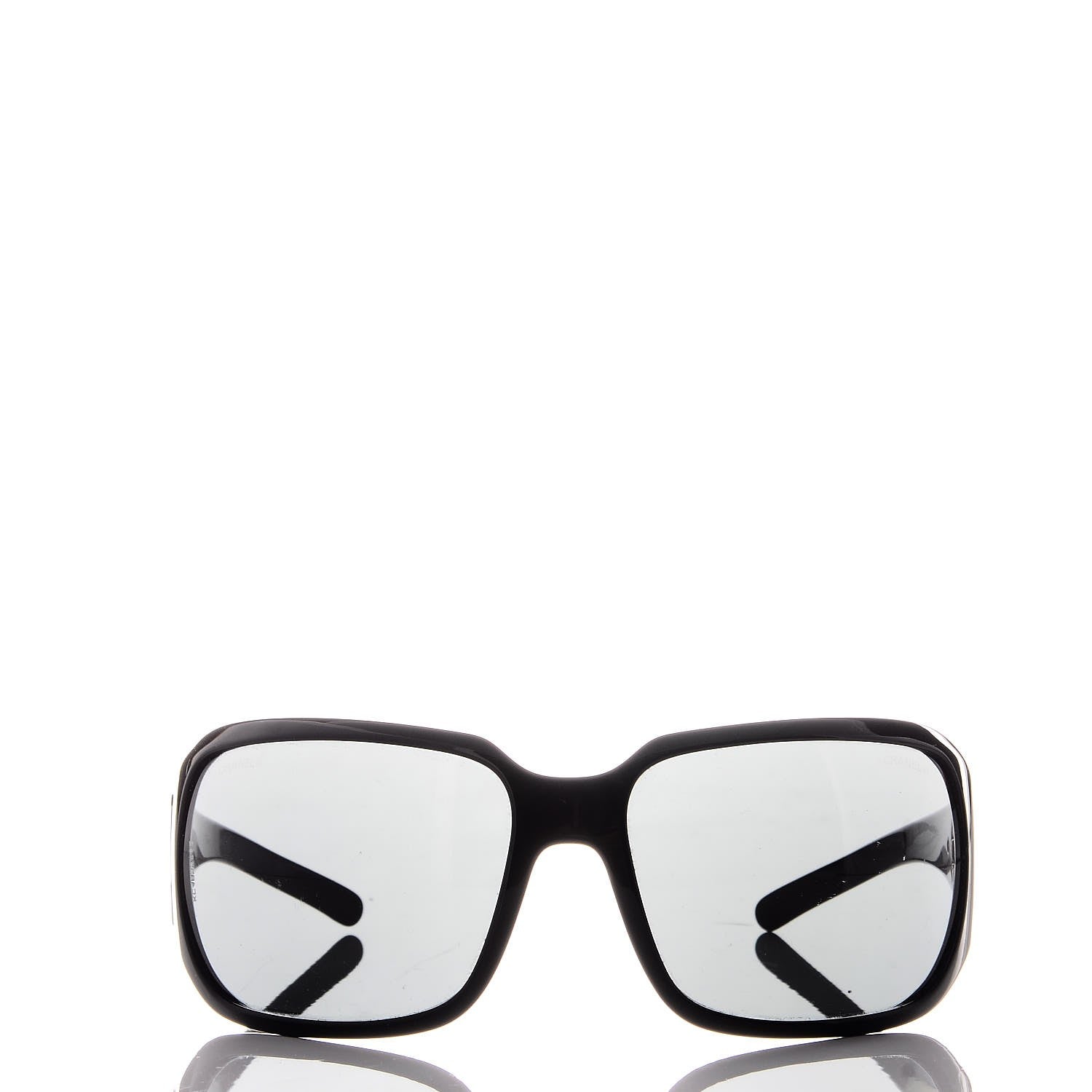Chanel CC Sunglasses 6023 Black 2 of 8
