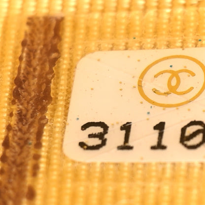 Chanel Lambskin Quilted Zip Around Coin Purse Wallet Pink Yellow 7 of 12