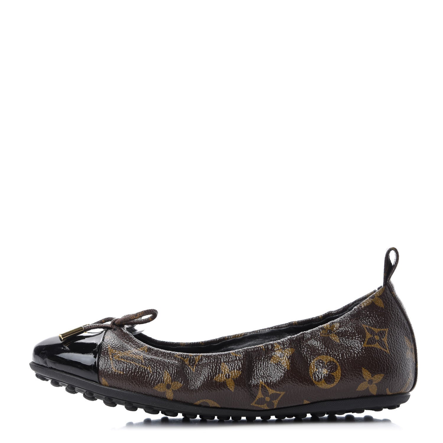 Louis Vuitton Monogram Flirty Ballerina Flats 36 Black 1 of 10