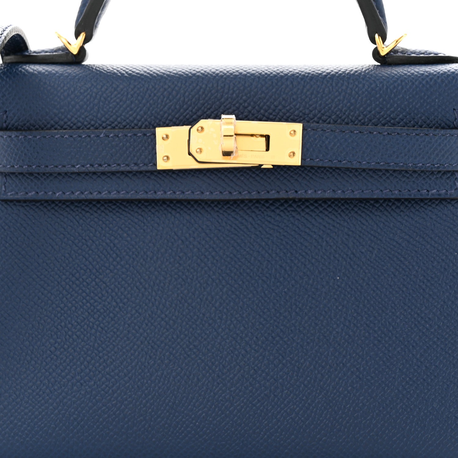 Hermes Epsom Mini Kelly Sellier 20 Bleu Navy 7 of 10
