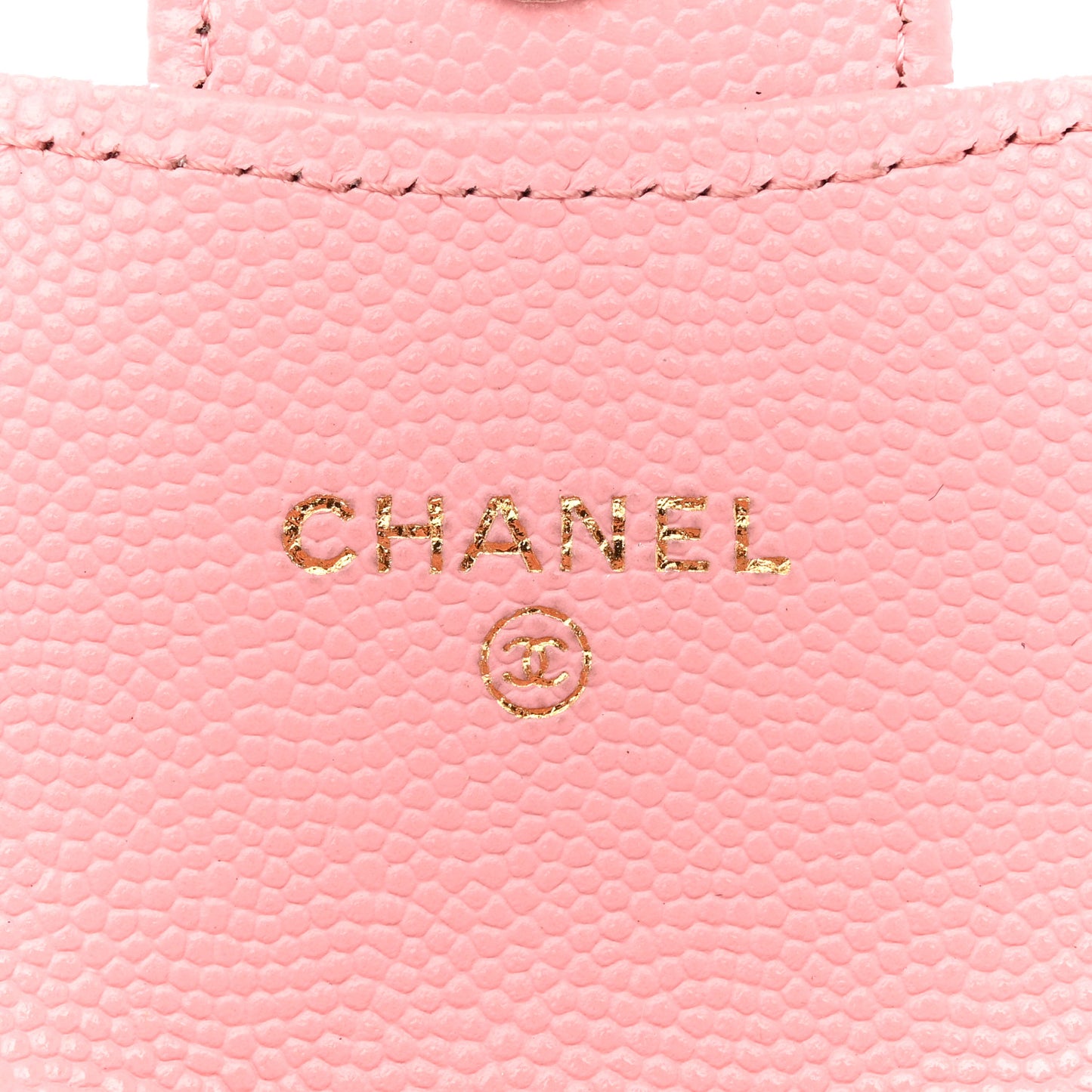 Caviar Quilted Mini Chain Belt Bag Light Pink