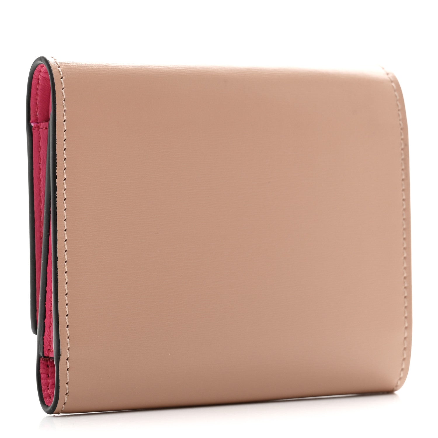 Jimmy Choo Calfskin Marinda Wallet Beige 3 of 6