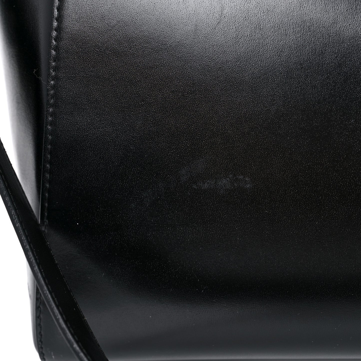 Shiny Lord Calfskin Medium Antigona Black