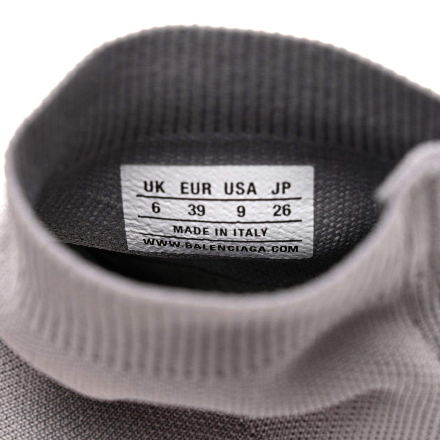 Technical 3D Recycled Knit Womens Speed 2.0 Sneakers 39 Monocolor Grey