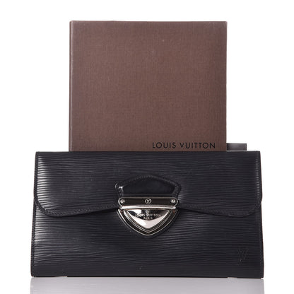 Louis Vuitton Epi Eugenie Wallet Black 8 of 8