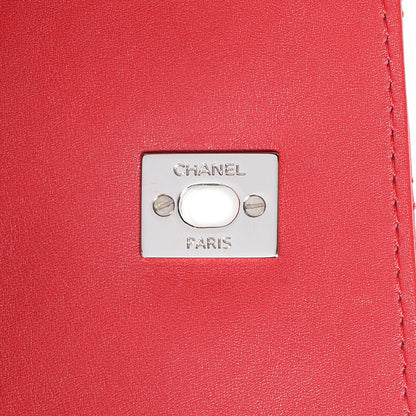 Chanel Calfskin Quilted In the Business Flap Red 9 of 9