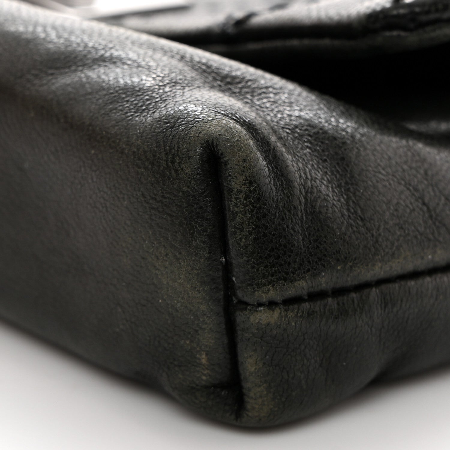 Chanel Lambskin Quilted 2.55 Reissue Pouch Black 12 of 12